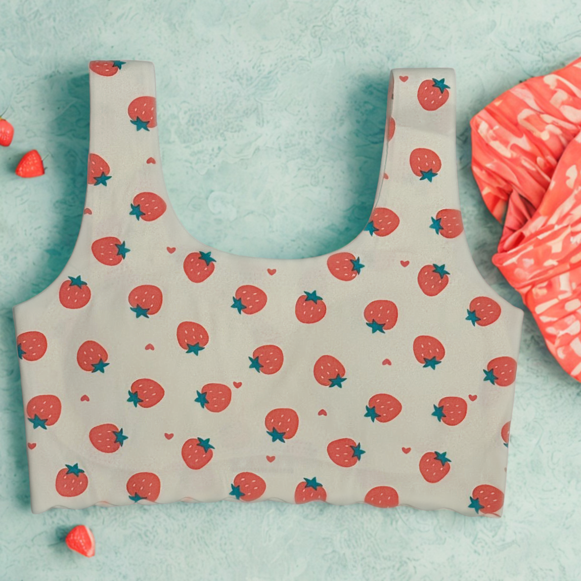 BRALETTE VIOLETA NIÑA - LIMA BRAS - FRESA