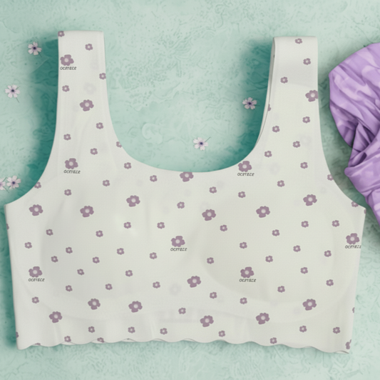 BRALETTE VIOLETA NIÑA - LIMA BRAS- FLOR