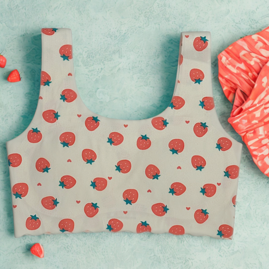 BRALETTE VIOLETA NIÑA - LIMA BRAS - FRESA